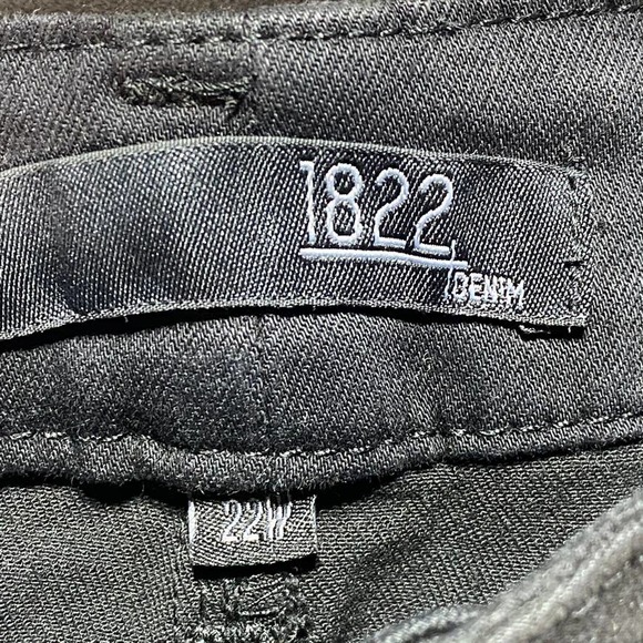 1822 Denim Plus Size Black Sculpt - Picture 4 of 11